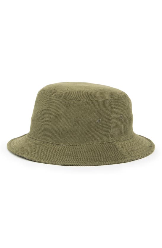 American Needle Corduroy Bucket Hat In Olive