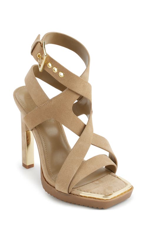 DKNY Mabel Sandal in Taupe