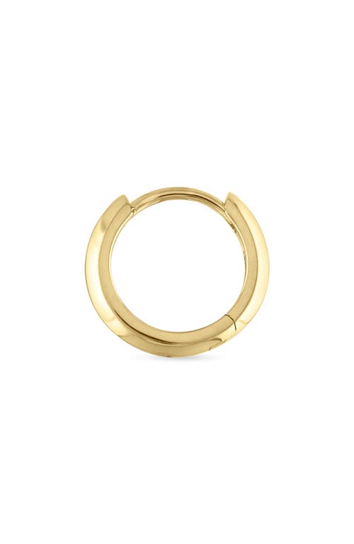 Shop Maria Tash Vertex Single Hoop Earring In Yellow Gold