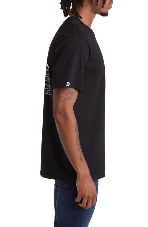 Icecream The Parlour Graphic T-shirt In Black