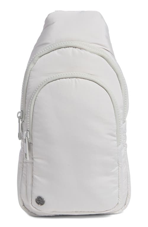Zella Small Sling Bag In White