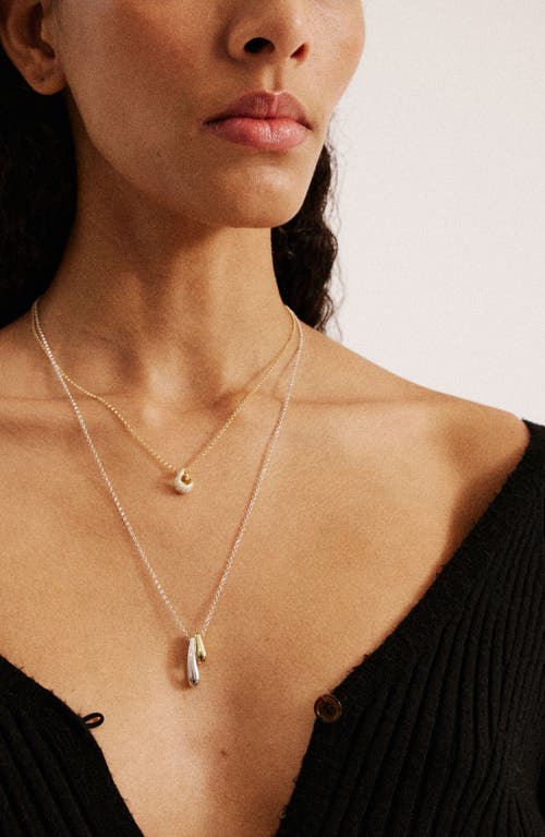 Shop Kloto Lucid Diamond Pendant Necklace In Gold