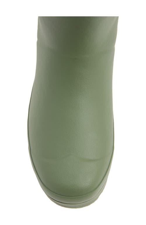 Shop Hunter Play™ Tall Insulated Waterproof Rain Boot In Lichen Green/black