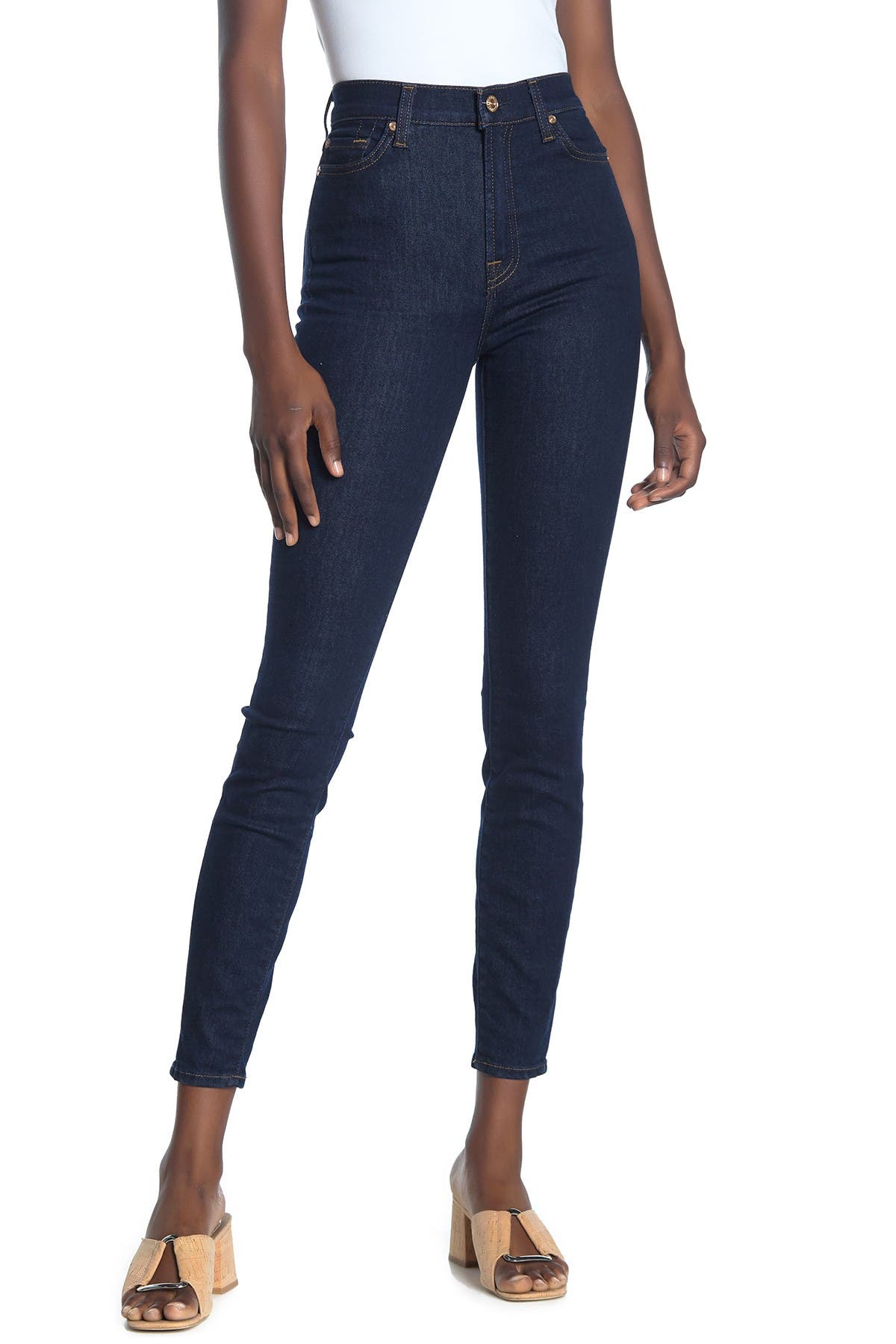 7 for all mankind high waist ankle gwenevere
