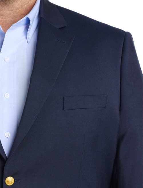 Oak Hill Premium By Dxl Jacket-relaxer Blazer In Navy