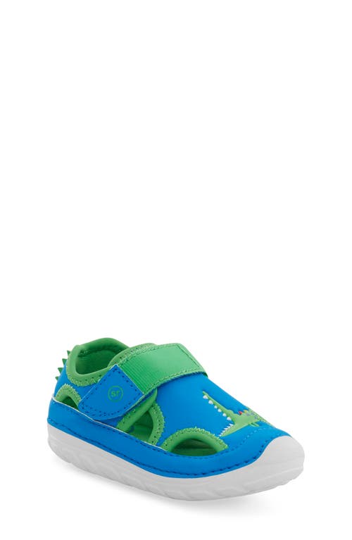Stride Rite Kids' Splash Sneaker In Blue/green