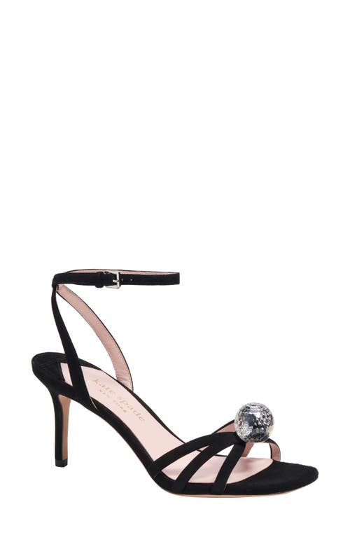 Kate Spade New York let's dance strappy sandal in Black at Nordstrom, Size 8.5