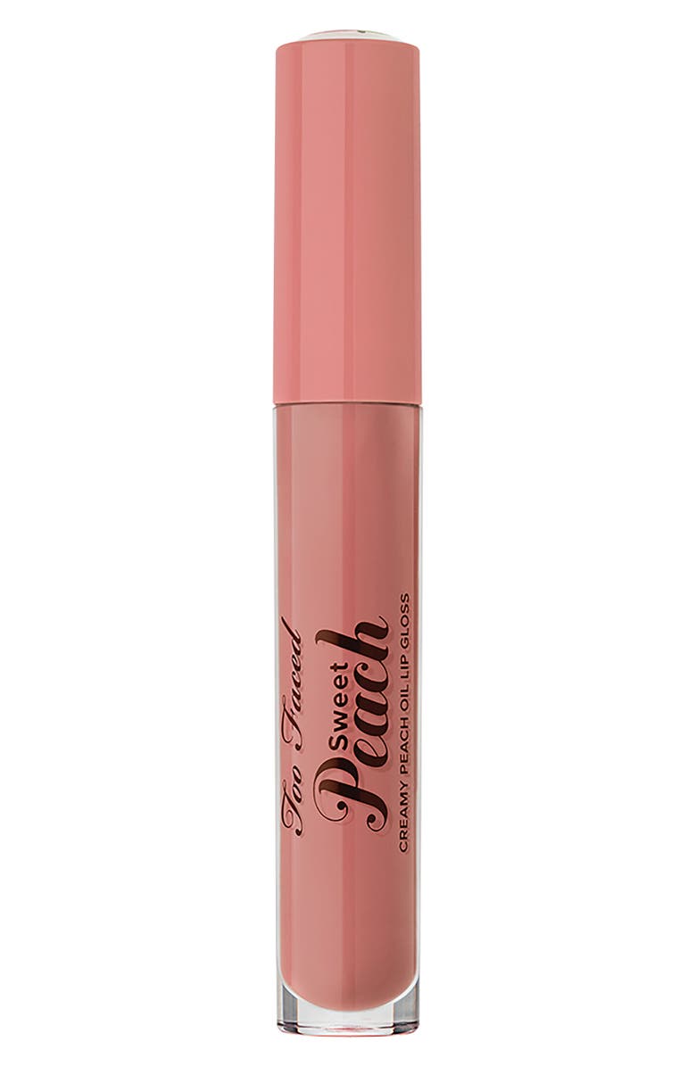 TOO FACED Sweet Peach Lip Gloss, Main, color, 950