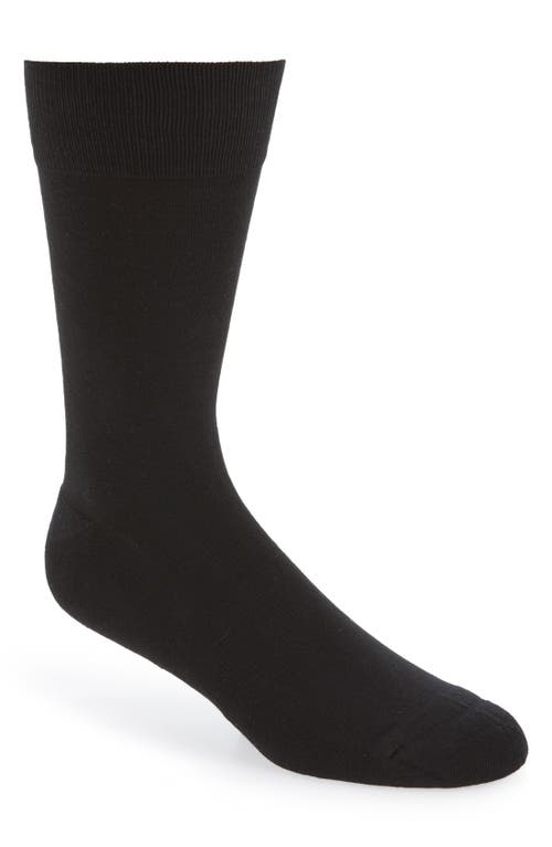 Nordstrom Cushion Foot Arch Support Socks in Black