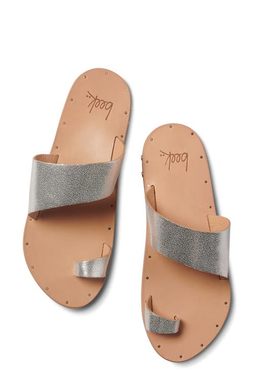 Shop Beek Finch Sandal In Silver/beach