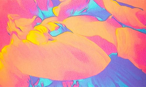 Corkcicle 24-ounce Insulated Cup With Straw In Super Bloom