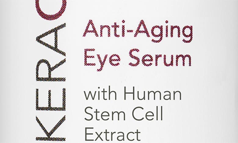 Shop Keracell Anti-aging Eye Serum In Clear Tones