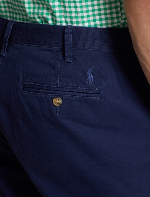 Shop Polo Ralph Lauren Classic-fit Chino Shorts In Newport Navy