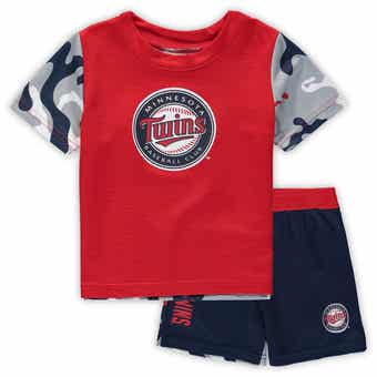 Outerstuff Toddler Boys and Girls Navy, Red Cleveland Guardians