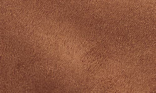 Bernardo Faux Suede High Pile Fleece Lined Hooded Jacket In Camel/cream