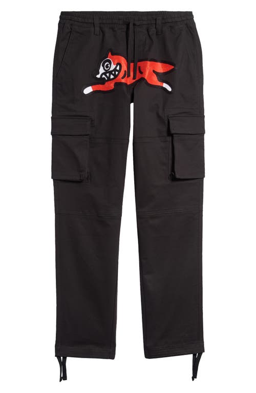 Shop Icecream Runner Cotton Cargo Pants In Black