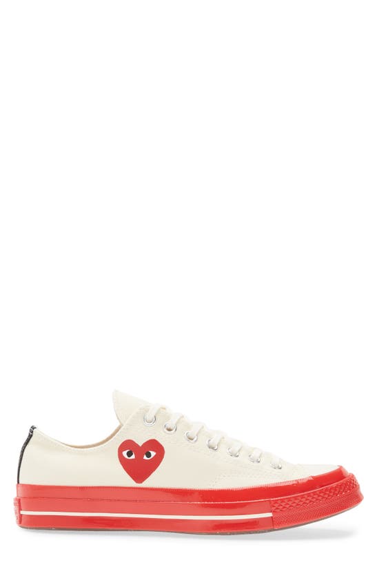 Comme Des Garçons Play X Converse Chuck Taylor® Hidden Heart Red Sole ...