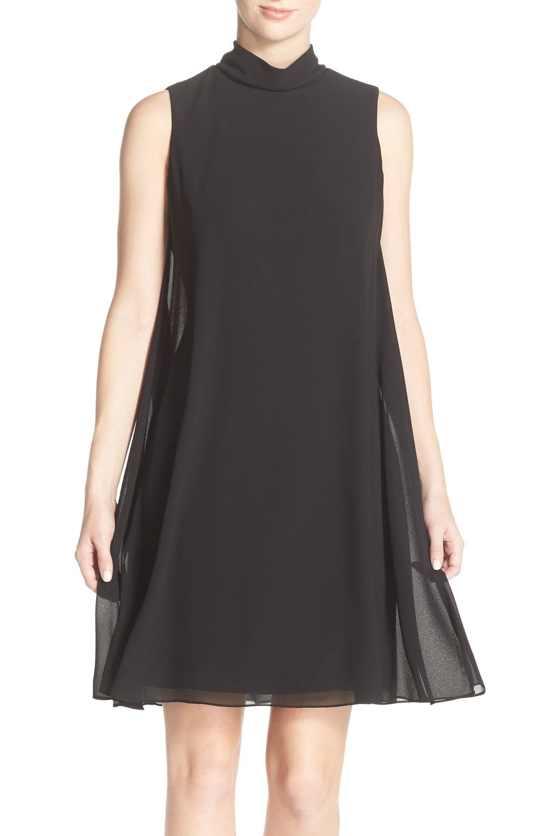 Eliza J Chiffon Trapeze Dress Nordstrom