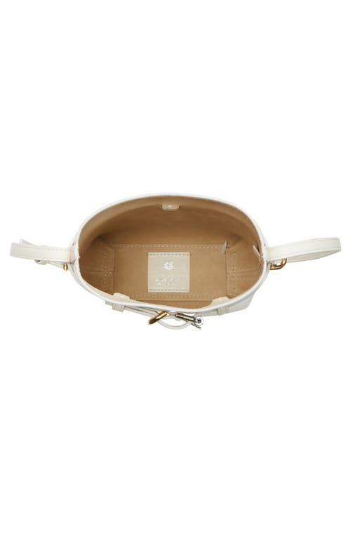 Givenchy Voyou Leather Pouch Crossbody Bag In Ivory