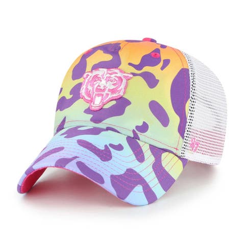 Girls Youth '47 Pink Las Vegas Raiders Rose MVP Adjustable Hat
