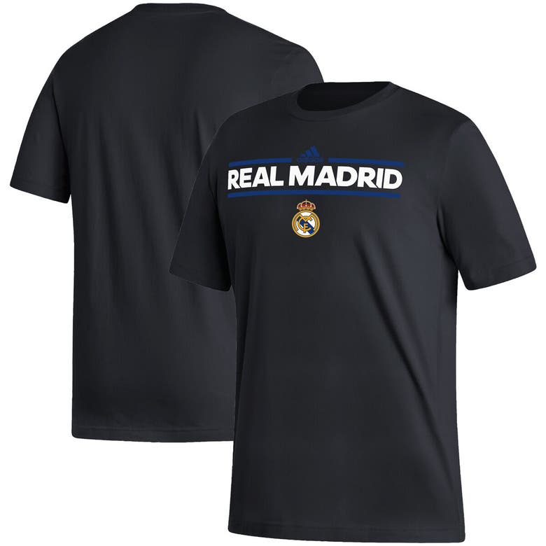 Shop Adidas Originals Adidas Black Real Madrid Dassler T-shirt
