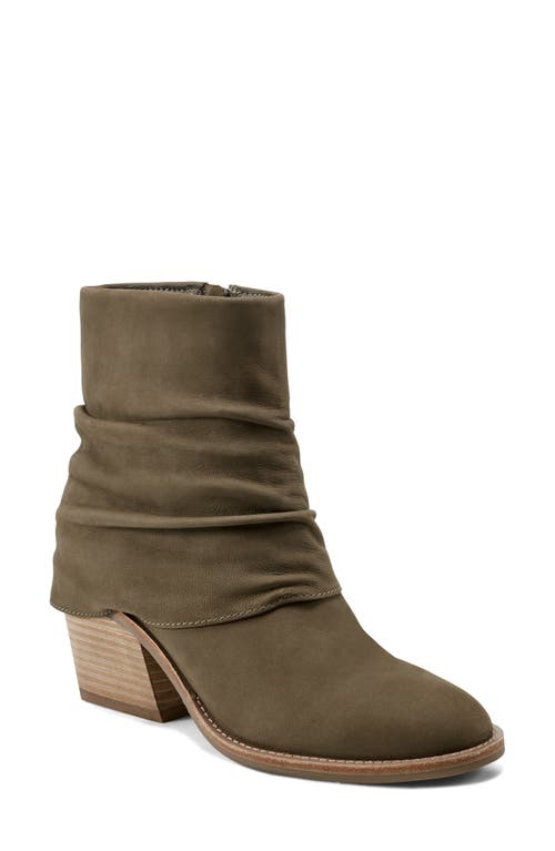 Earth® Savvy Ruched Bootie in Green 