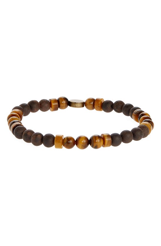 CAPUTO & CO JASPER BEAD BRACELET