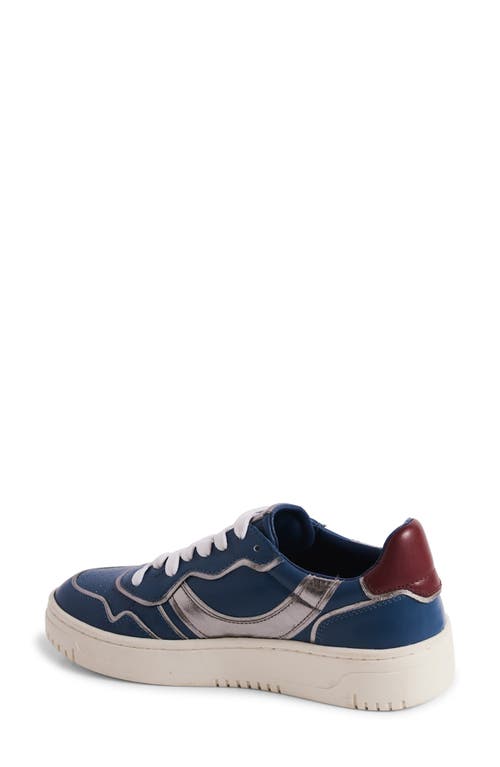 Free People Retro Thirty Love Sneaker In Blue Combo
