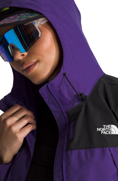 Shop The North Face Antora Jacket In Peak Purple/tnf Black