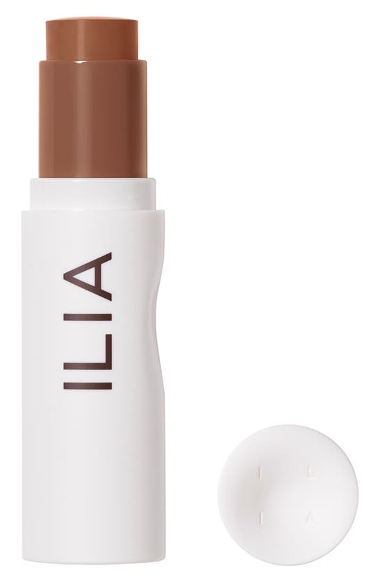 Ilia Skin Rewind Blurring Foundation And Concealer Complexion Stick 34n Tineo 0.35 oz / 10 G In 34n - Tineo Deep Neutral