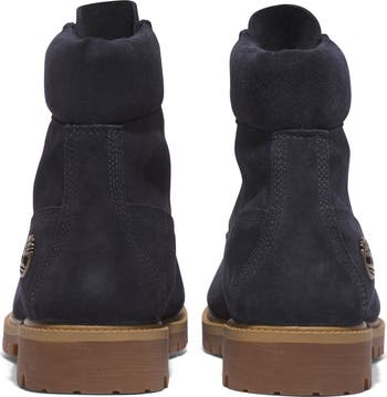 Premium shearling 6 inch boot for 2024 men in black