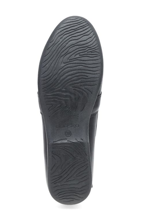 Dansko Woman Loafers Black Size 8 Leather