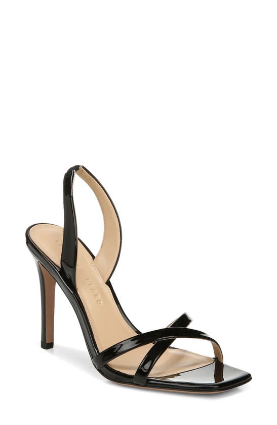 Veronica Beard Analita Slingback Sandal In Black/ Black