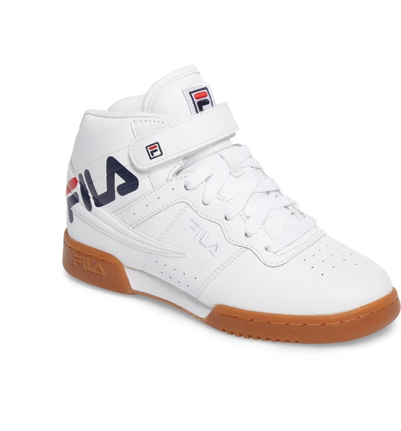 FILA Original Fitness Logo Mid Top Sneaker (Big Kid) | Nordstrom