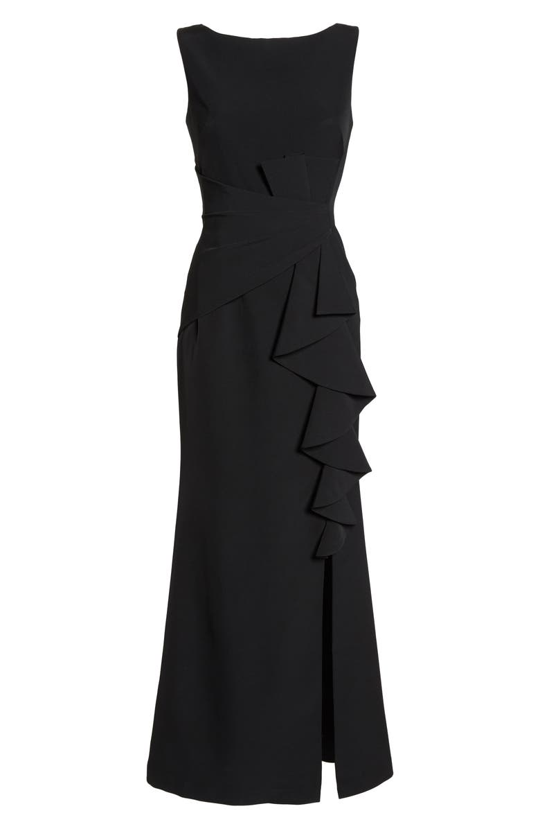 Eliza J Ruffle Front Gown | Nordstrom