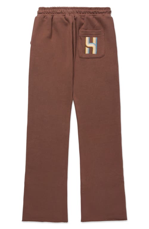 Shop Honor The Gift Studio French Terry Drawstring Pants In Brown