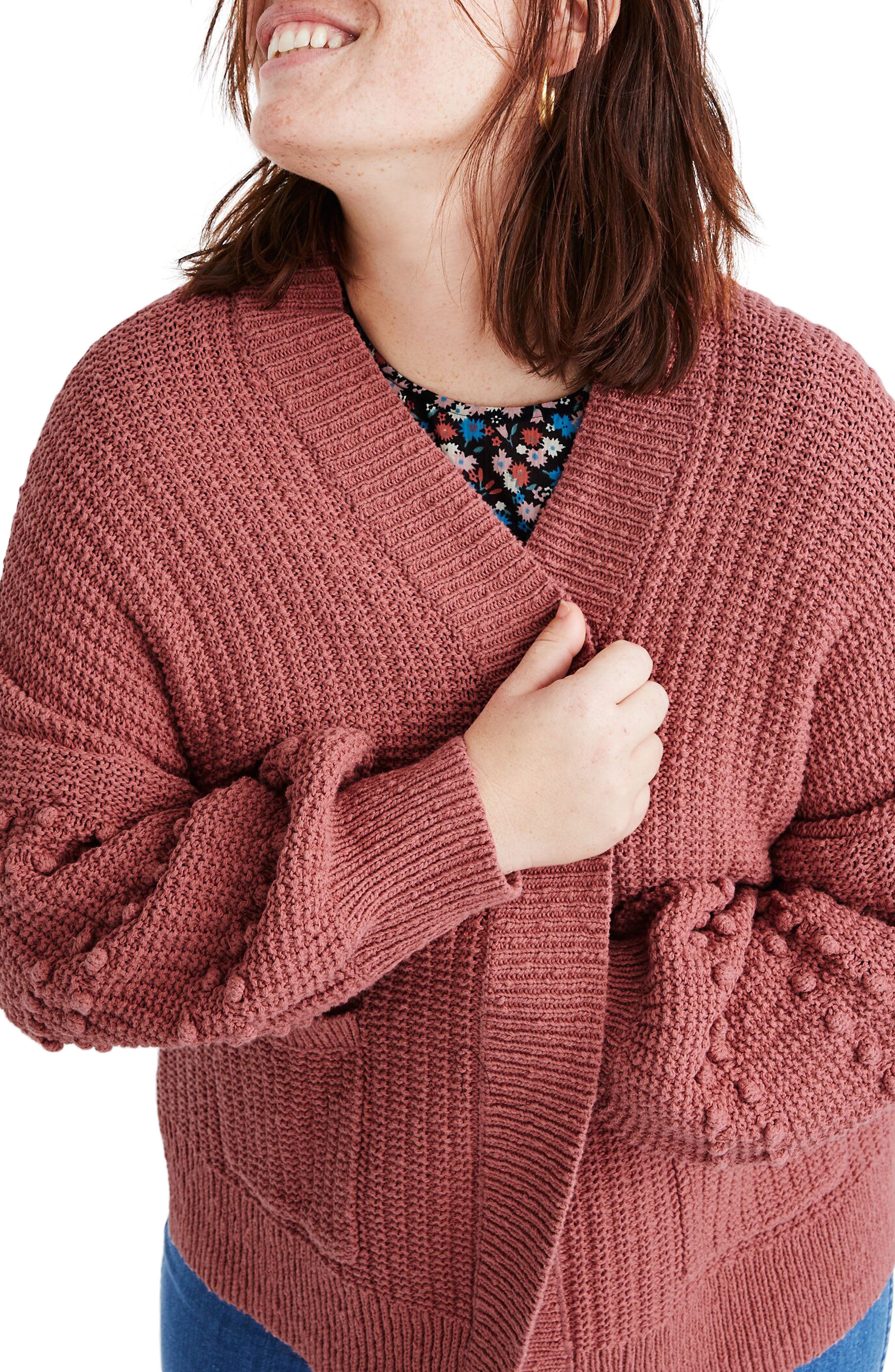 Madewell Bobble Cardigan Sweater Nordstrom Rack