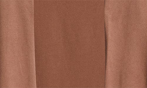 24seven Comfort Apparel Open Front Sidetail Stretch Vest In Nude