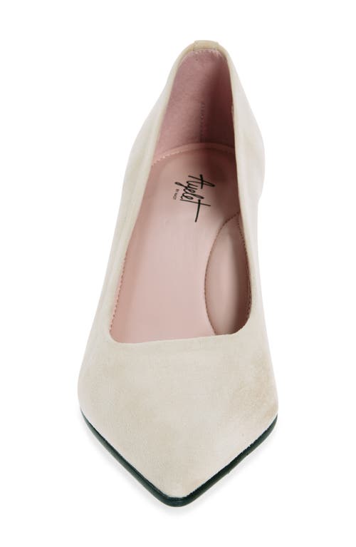 Naot Margot Pointed Toe Pump In Taupe Classic Suede