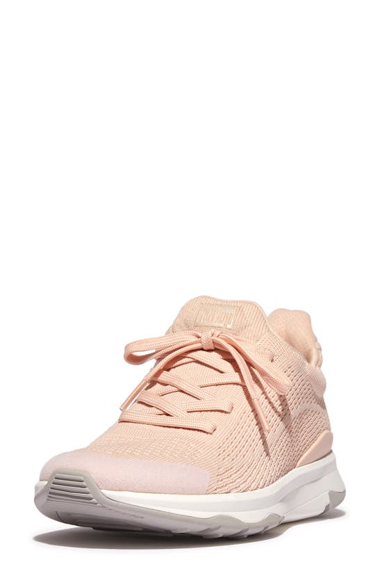 Fitflop Vitamin Ffx Knit Sneaker In Rose Foam Mix