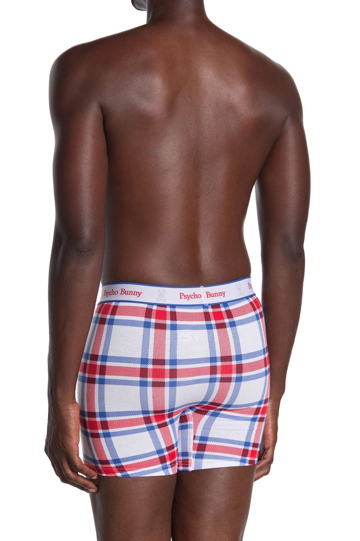 Psycho Bunny Print Knit Boxer Briefs 