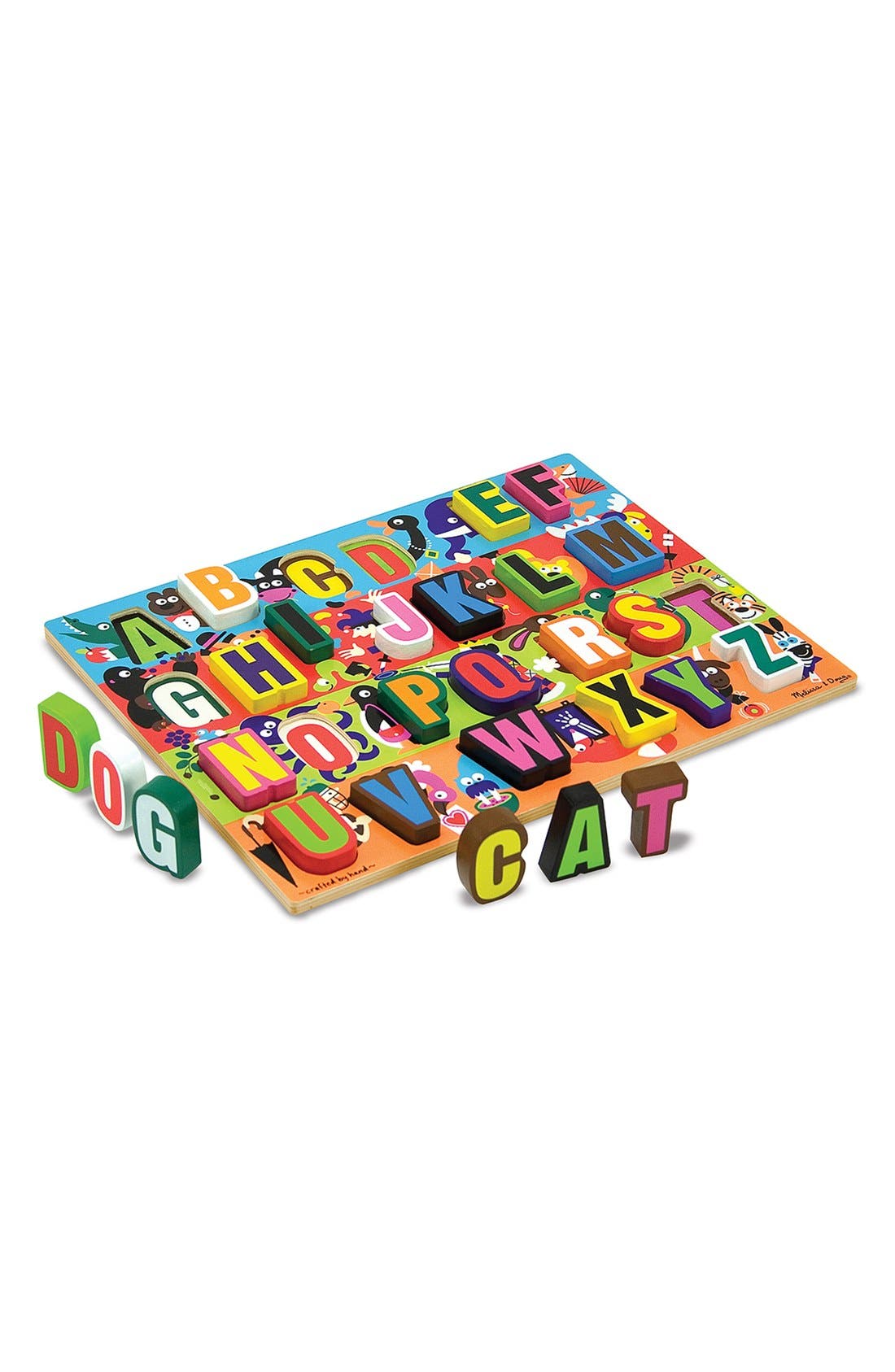 UPC 000772038331 product image for Toddler Melissa & Doug 'Jumbo ABC' Chunky Puzzle Red Multi One Size | upcitemdb.com