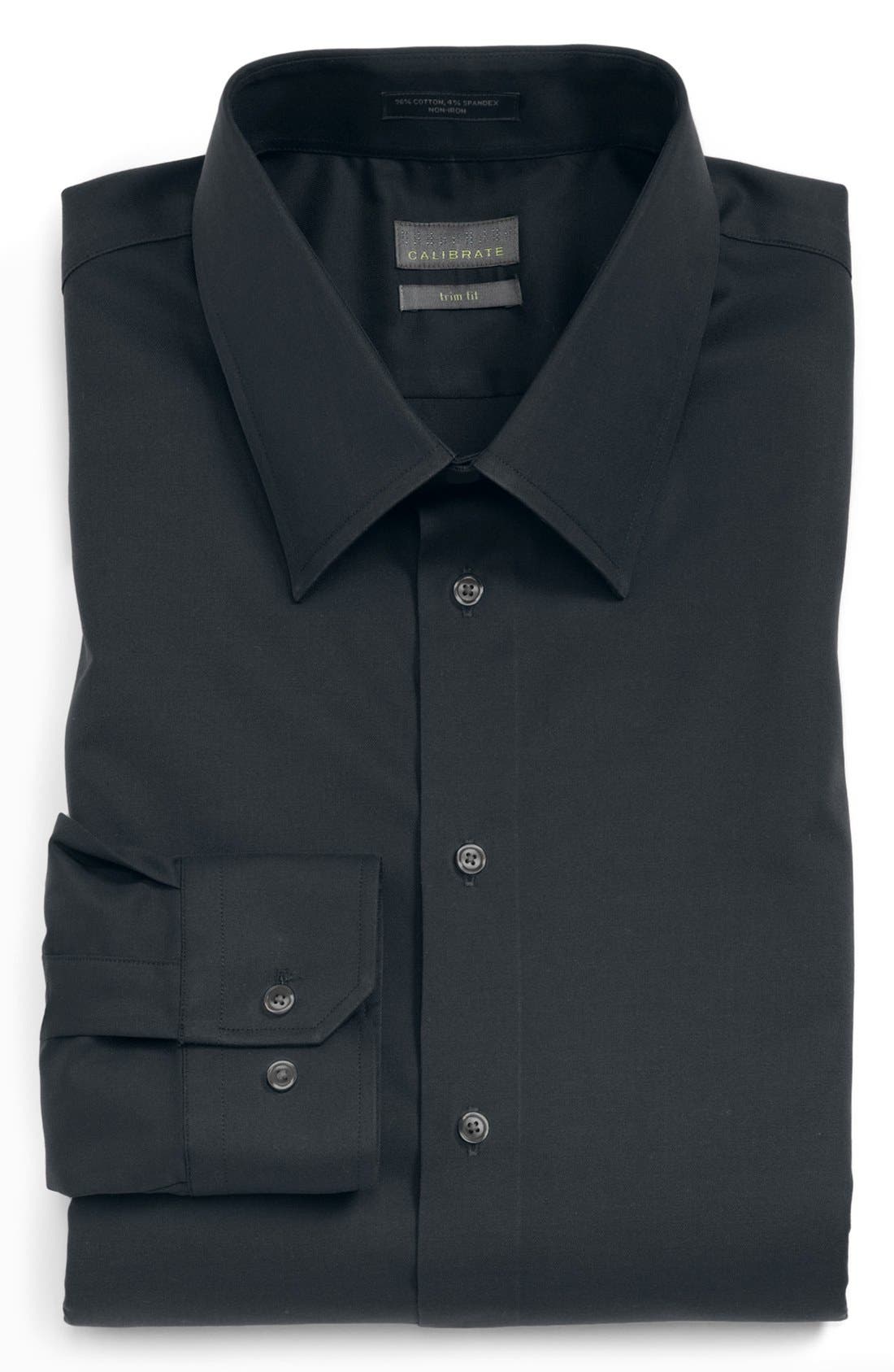 Calibrate Trim Fit NonIron Dress Shirt Nordstrom