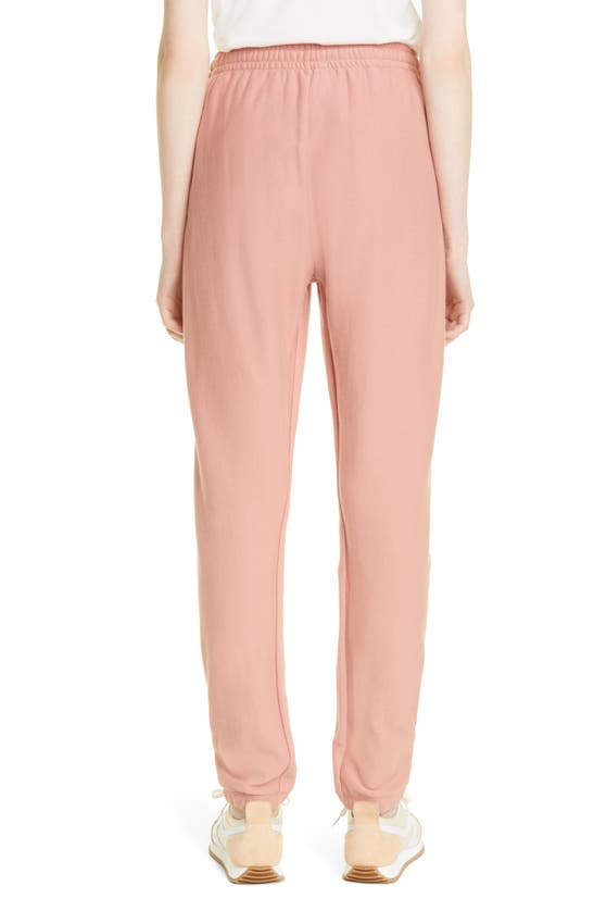 Rag & Bone City Organic Cotton Sweatpants In Mauvdout