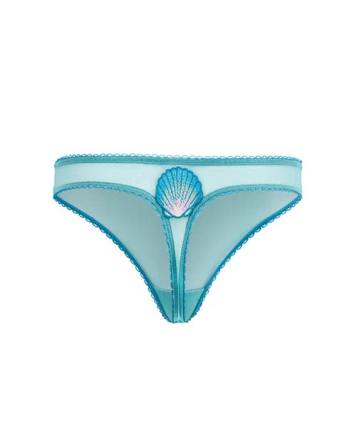 Shop Adore Me Alyshia Thong Panties In Novelty Blue