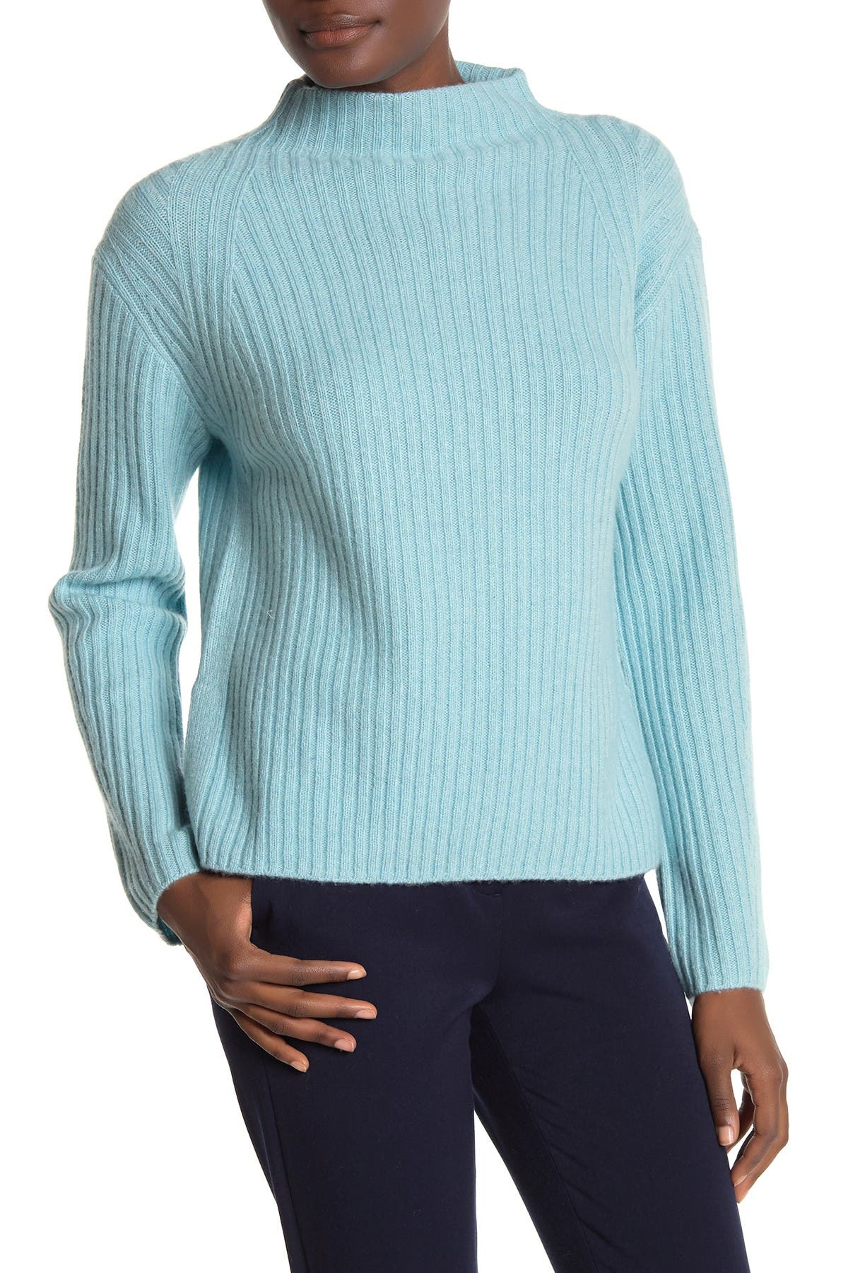 vince mock neck sweater