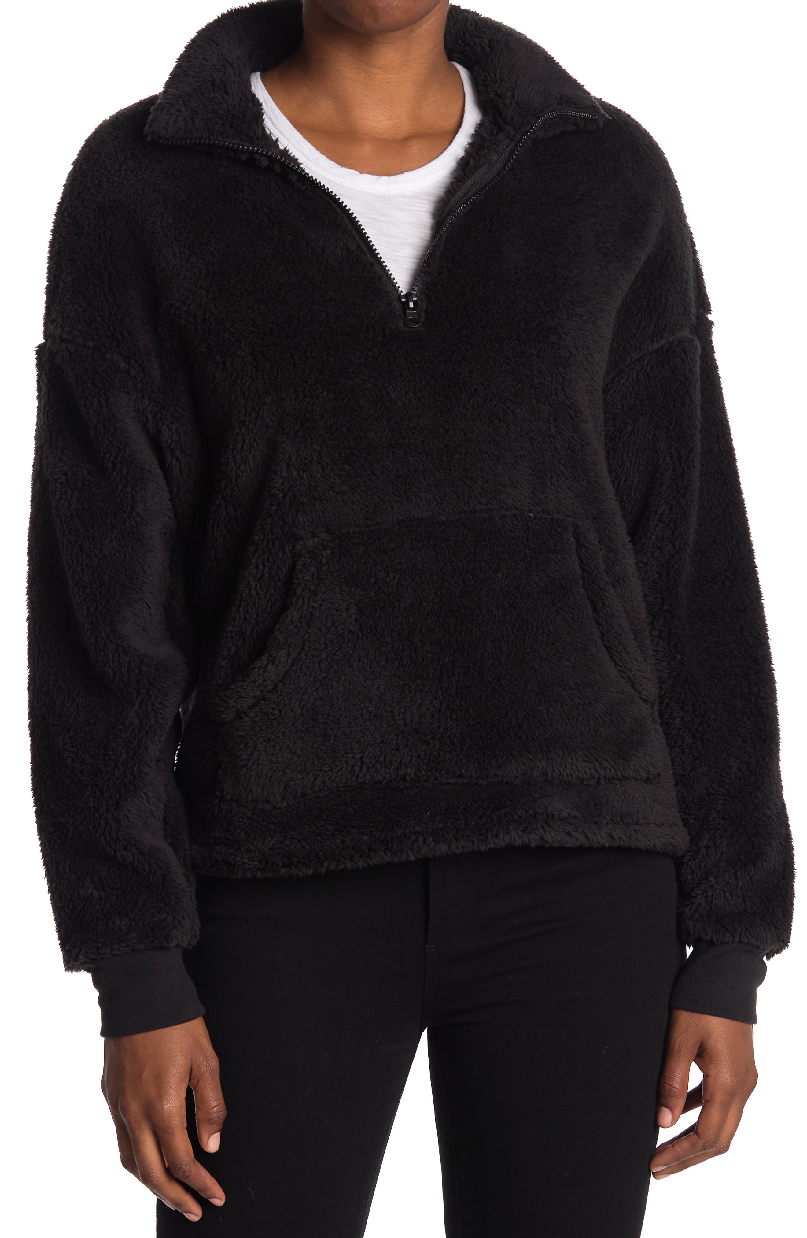 nordstrom rack fuzzy jacket