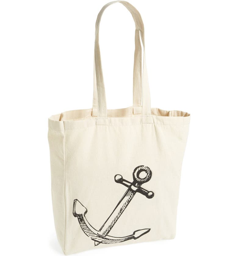 Tri-Coastal Design Anchor Graphic Tote (Juniors) (Online Only) | Nordstrom