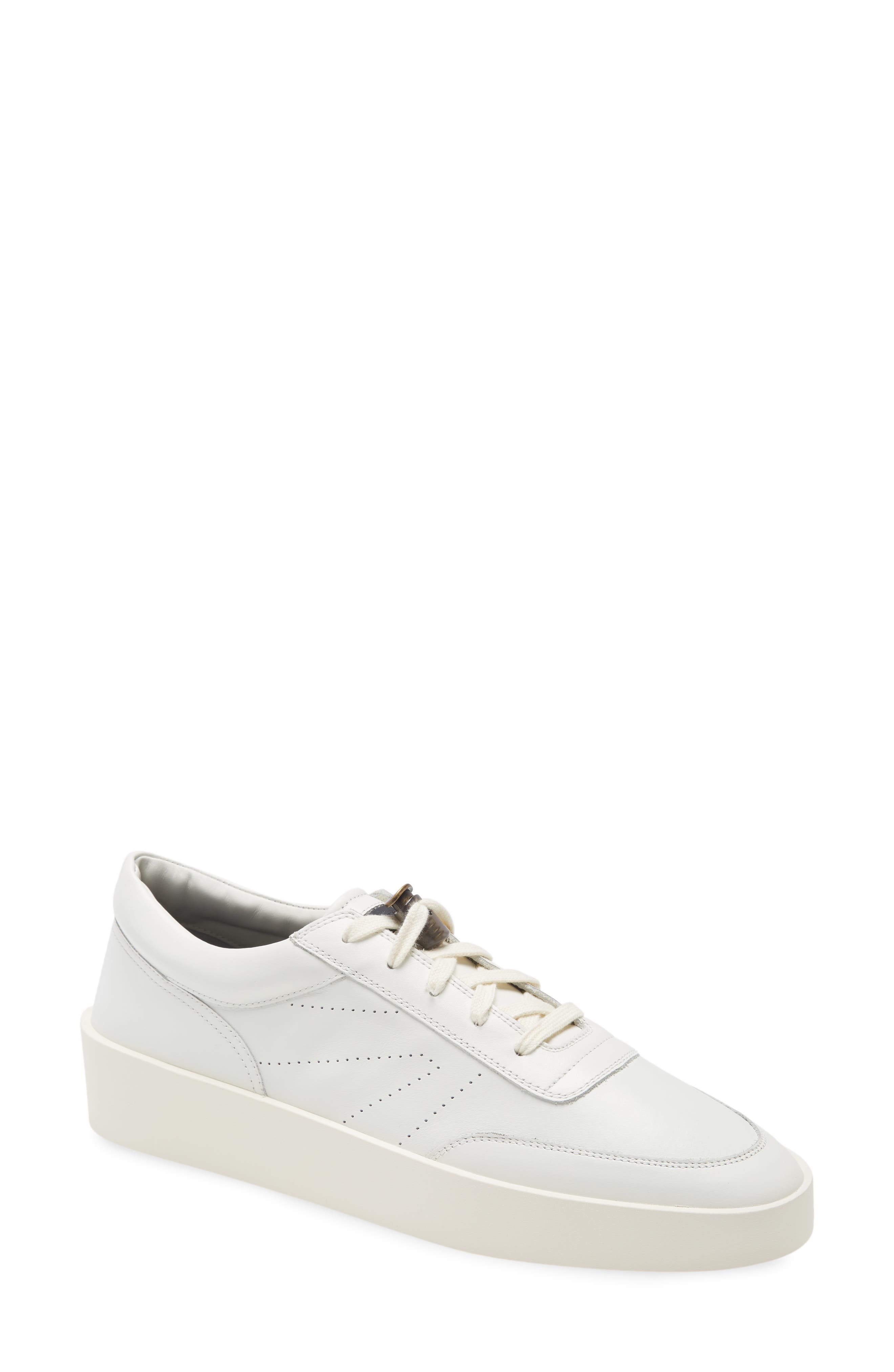 Fear of God Tennis Low Top Sneaker in Cream at Nordstrom, Size 8Us