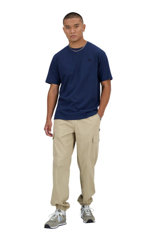 New Balance Mens Icon Twill Cargo Joggers In Stoneware